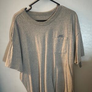 Nike Men's Heather Gray Short Sleeve Tee